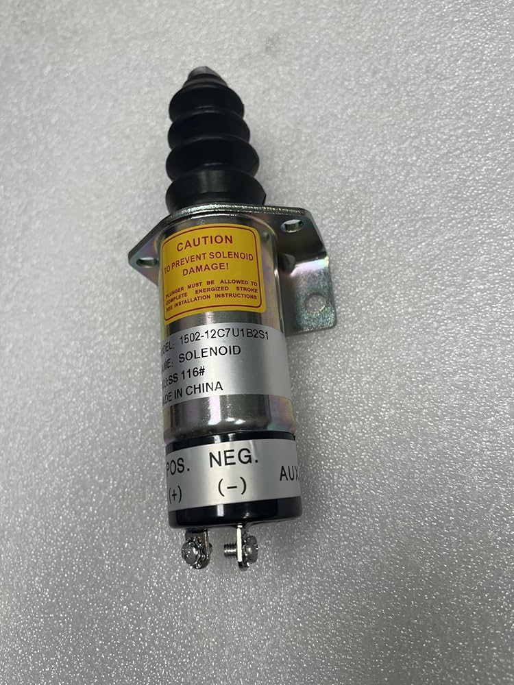 wakeda様 umc3-sec2、umc9-sec2、umc12-057 Amazon.com: Lirufeng Fuel Shutdown Solenoid Valve 1502